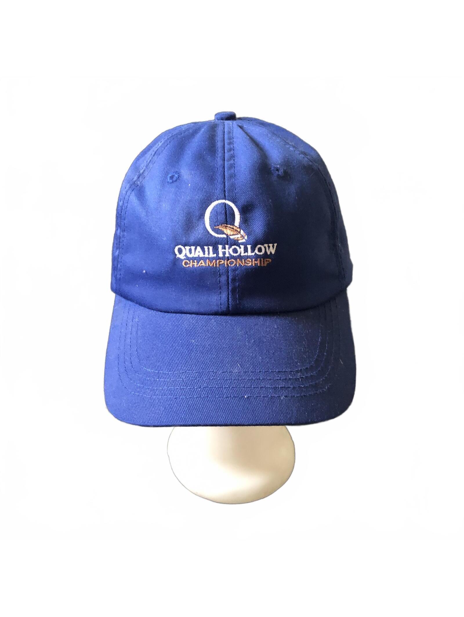Ahead Green Quail Hollow Golf Championship Blue Baseball Cap Nwot